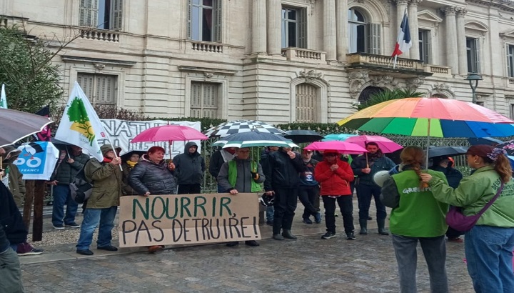 Mobilisation pour protéger notre santé, l’environnement et les paysans en région Occitanie